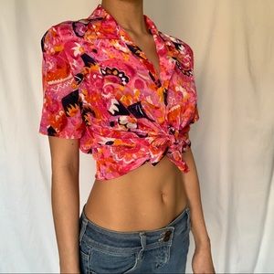 Funky V.I Petites silky blouse